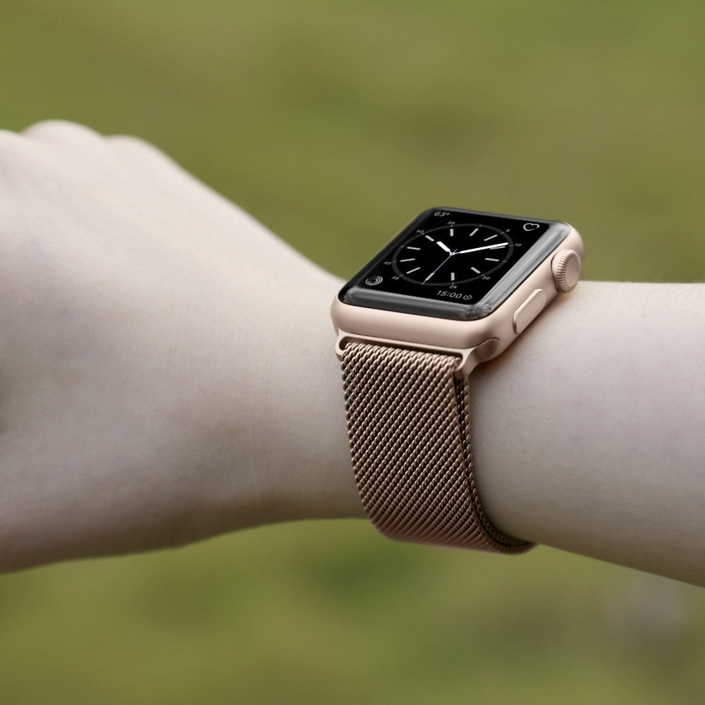 JLT Magnetic Milanese Stainless Steel Watch Band Wrist Strap for Apple Watch Series 9 8 7 6 SE (2023) SE(2022) 40mm 3 2 1 38mm JLT Magnetic Milanese Stainless Steel Watch Band Wrist Strap for Apple Watch Series 9 8 7 6 SE (2023) SE(2022) 40mm 3 2 1 38mm